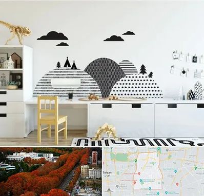 فروش برچسب دیواری در منطقه 6 تهران 