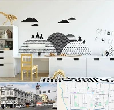 فروش برچسب دیواری در 17شهریور