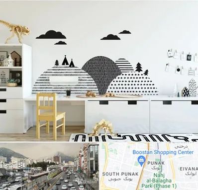 فروش برچسب دیواری در پونک 