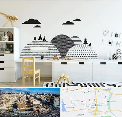 فروش برچسب دیواری در شهرک راه آهن 