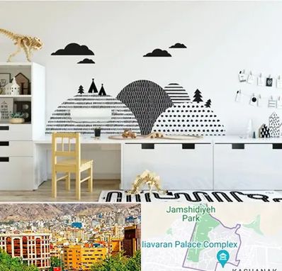 فروش برچسب دیواری در نیاوران 