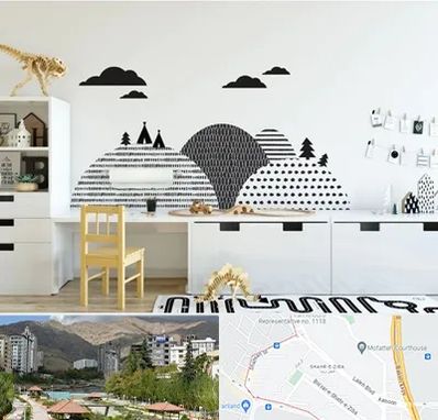 فروش برچسب دیواری در شهر زیبا 