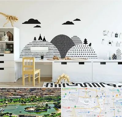 فروش برچسب دیواری در منطقه 9 تهران 