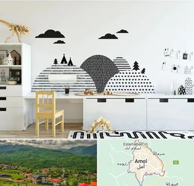 فروش برچسب دیواری در آمل