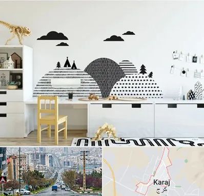 فروش برچسب دیواری در گوهردشت کرج 