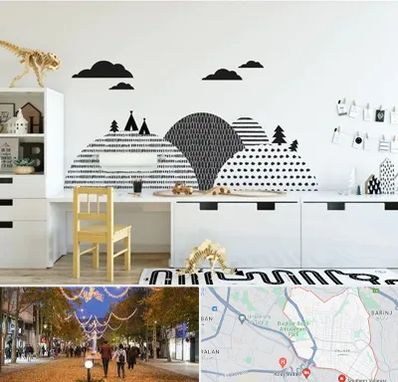 فروش برچسب دیواری در ولیعصر ارومیه