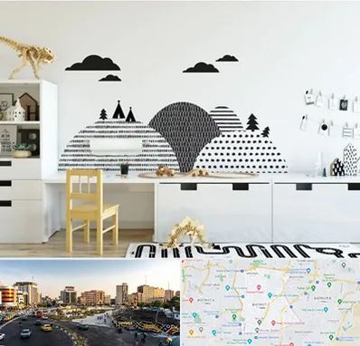 فروش برچسب دیواری در منطقه 7 تهران 