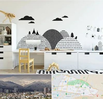 فروش برچسب دیواری در منطقه 4 تهران 