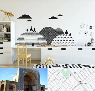 فروش برچسب دیواری در مصلی مشهد