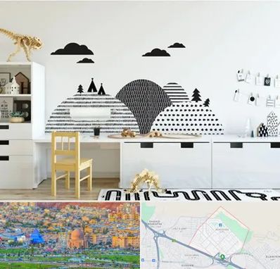 فروش برچسب دیواری در رشدیه تبریز