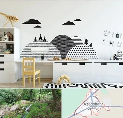 فروش برچسب دیواری در آزادشهر