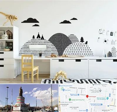 فروش برچسب دیواری در کارگر جنوبی 