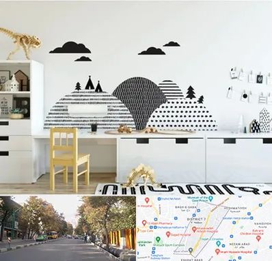 فروش برچسب دیواری در شریعتی 