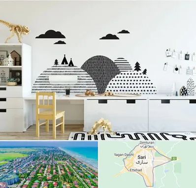 فروش برچسب دیواری در ساری