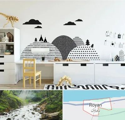 فروش برچسب دیواری در رویان