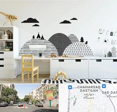 فروش برچسب دیواری در چهارصد دستگاه 