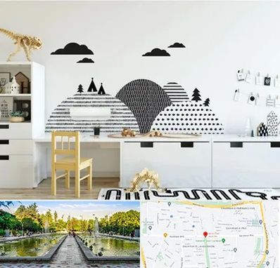 فروش برچسب دیواری در سرسبز 