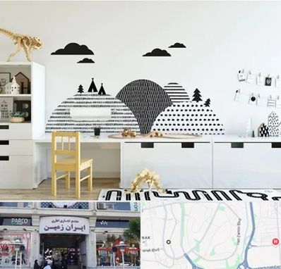 فروش برچسب دیواری در ایران زمین