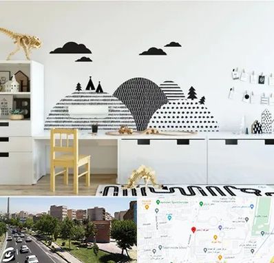 فروش برچسب دیواری در شهرک آزمایش 