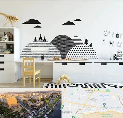 فروش برچسب دیواری در تهرانپارس 