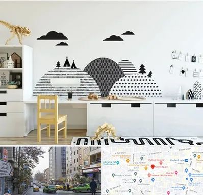 فروش برچسب دیواری در فاطمی 