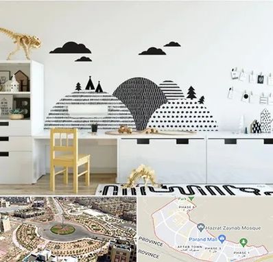 فروش برچسب دیواری در پرند