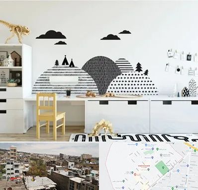 فروش برچسب دیواری در شمیران نو 