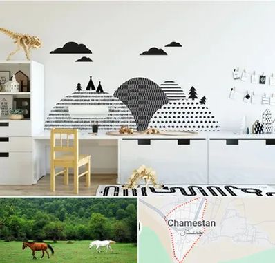 فروش برچسب دیواری در چمستان