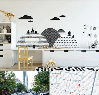 فروش برچسب دیواری در امامت مشهد 