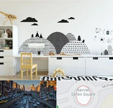 فروش برچسب دیواری در نواب 