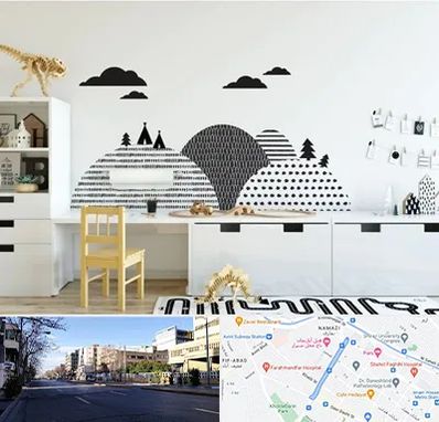 فروش برچسب دیواری در خیابان ملاصدرا شیراز 