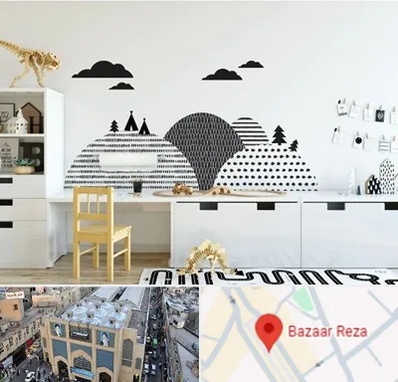 فروش برچسب دیواری در بازار رضا مشهد