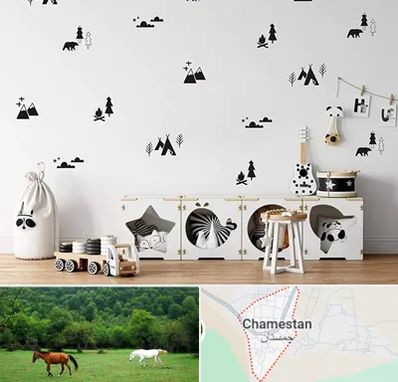 فروش استیکر دیواری در چمستان