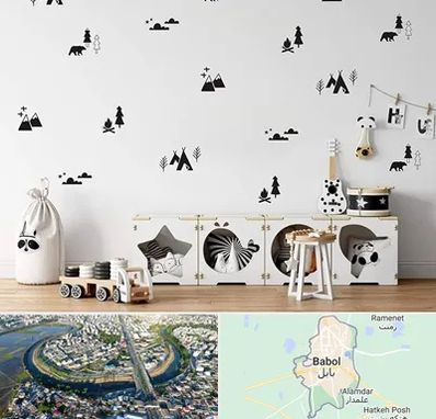 فروش استیکر دیواری در بابل