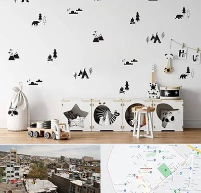 فروش استیکر دیواری در شمیران نو 