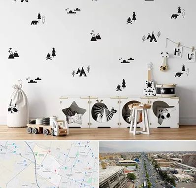 فروش استیکر دیواری در حصارک کرج 