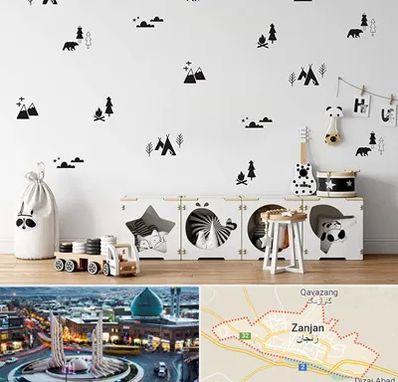 فروش استیکر دیواری در زنجان
