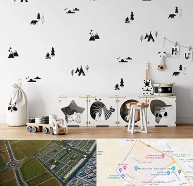 فروش استیکر دیواری در الهیه مشهد 