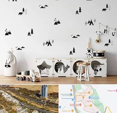 فروش استیکر دیواری در خیابان نیایش شیراز 