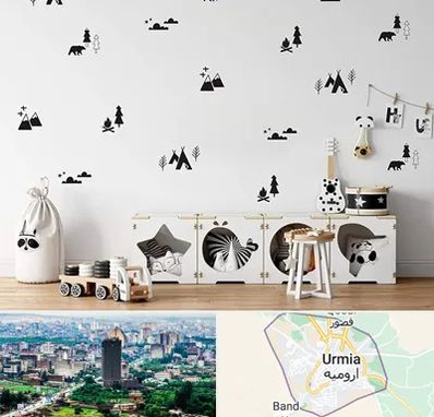 فروش استیکر دیواری در ارومیه