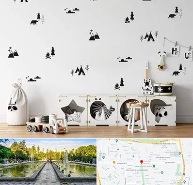 فروش استیکر دیواری در سرسبز 