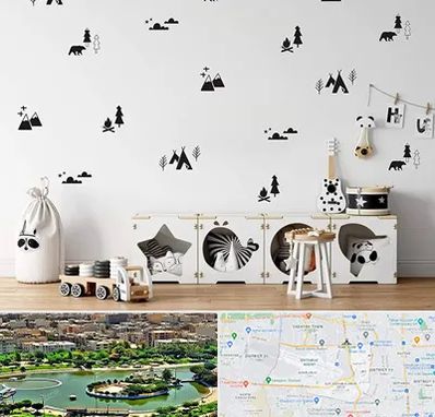 فروش استیکر دیواری در منطقه 9 تهران 