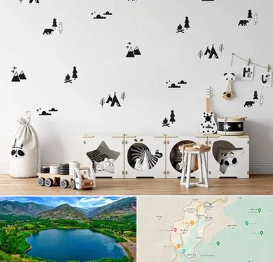 فروش استیکر دیواری در رودبار