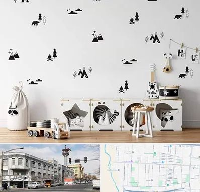 فروش استیکر دیواری در 17شهریور