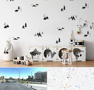 فروش استیکر دیواری در بلوار کلاهدوز مشهد 