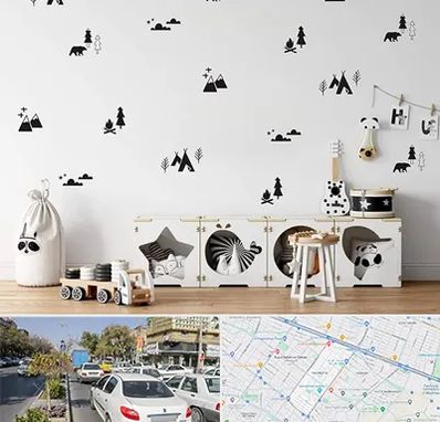 فروش استیکر دیواری در مفتح مشهد 