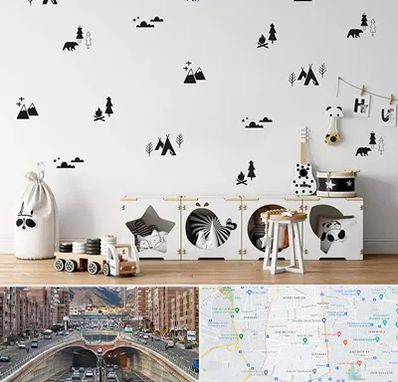 فروش استیکر دیواری در منطقه 10 تهران 