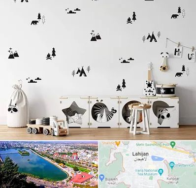 فروش استیکر دیواری در لاهیجان