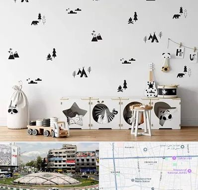 فروش استیکر دیواری در مرکز تهران