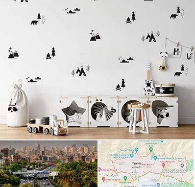 فروش استیکر دیواری در منطقه 1 تهران 